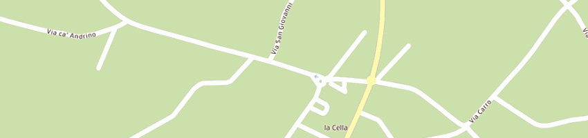 Mappa della impresa silvagni alessandra a MISANO ADRIATICO