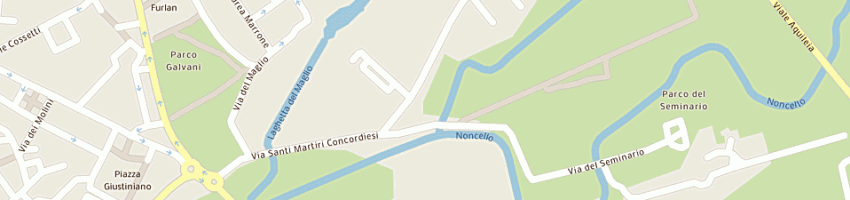 Mappa della impresa giornale gu popolo a PORDENONE