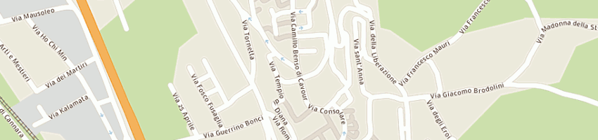 Mappa della impresa tessuti di montefalco uno srl a SPELLO