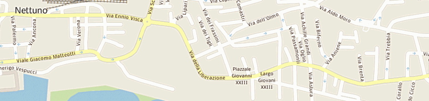 Mappa della impresa euro fita 2000 srl a NETTUNO