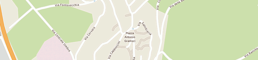 Mappa della impresa anzideo fernando giuseppe a SPELLO