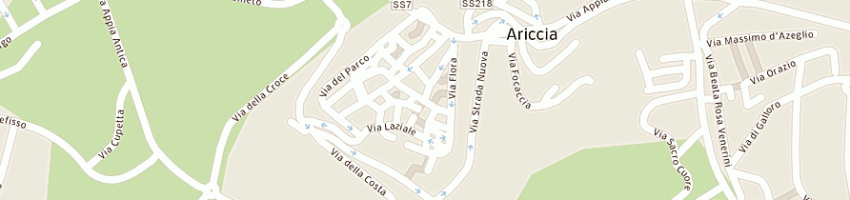 Mappa della impresa associazione culturale arci ariccia a ARICCIA