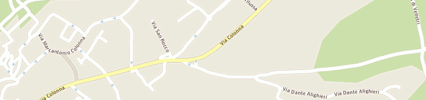 Mappa della impresa panificio pm srl a MARINO