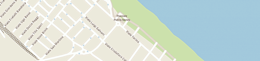 Mappa della impresa ciuffoli mario a RICCIONE