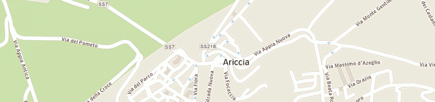 Mappa della impresa autoricambi e accessori vincenti giuseppe a ARICCIA