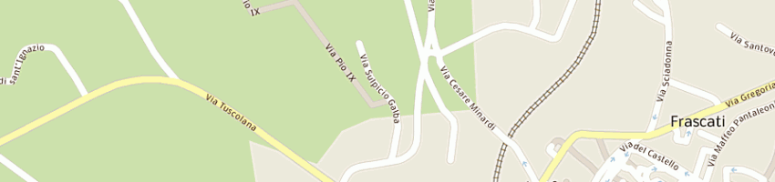 Mappa della impresa villa campitelli a FRASCATI
