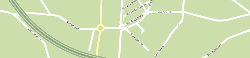 Mappa della impresa tomassoni graziano a MISANO ADRIATICO