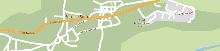 Mappa della impresa clean service sas di segatti annamaria e c a FORNI DI SOTTO