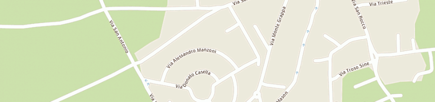 Mappa della impresa valeri osvaldo a SAN QUIRINO