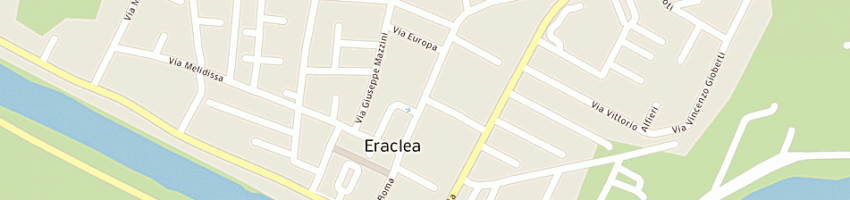 Mappa della impresa carabinieri a ERACLEA