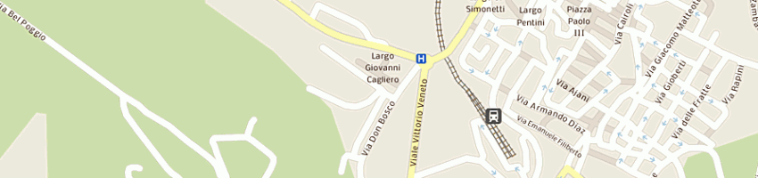 Mappa della impresa studio assto mancini granelli snc a ROMA