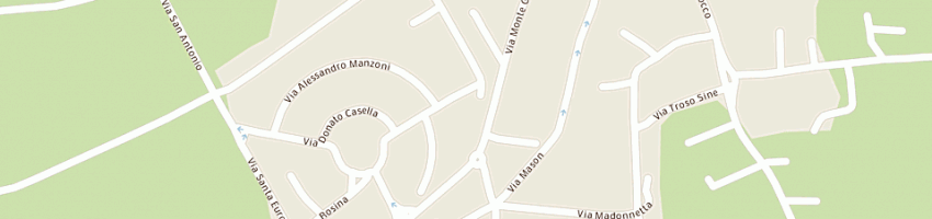 Mappa della impresa poste italiane spa a SAN QUIRINO