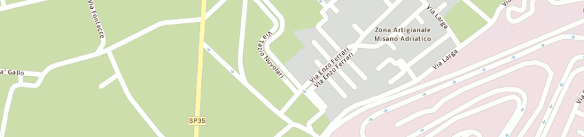 Mappa della impresa logos arreda srl a MISANO ADRIATICO