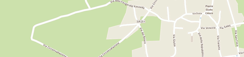 Mappa della impresa avoledo michele a MONTEREALE VALCELLINA