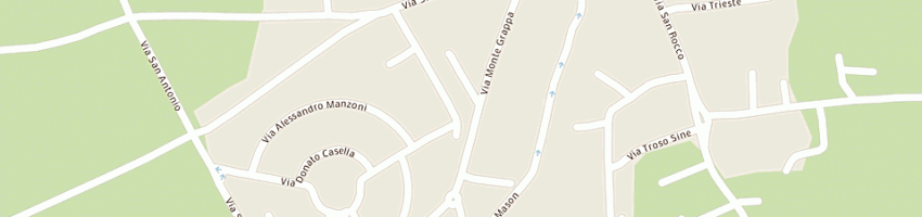 Mappa della impresa brocca roberto a SAN QUIRINO