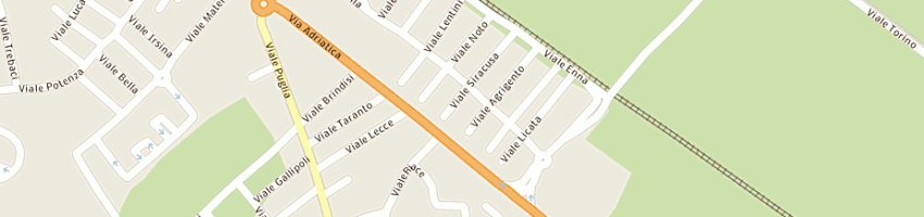 Mappa della impresa non solo vino snc di bianchi massimo e schiavone rocco a RICCIONE