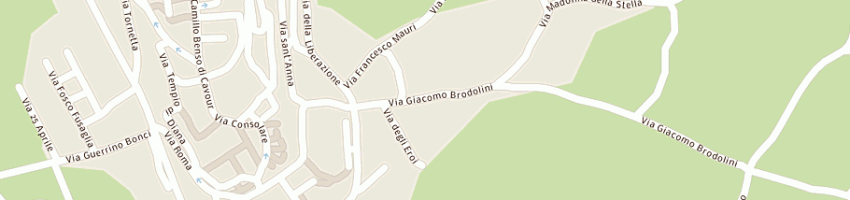 Mappa della impresa hotel del prato paolucci a SPELLO