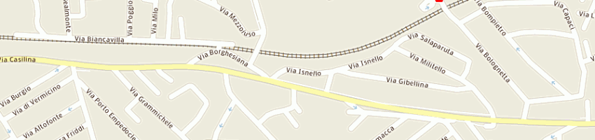 Mappa della impresa seci srl a ROMA