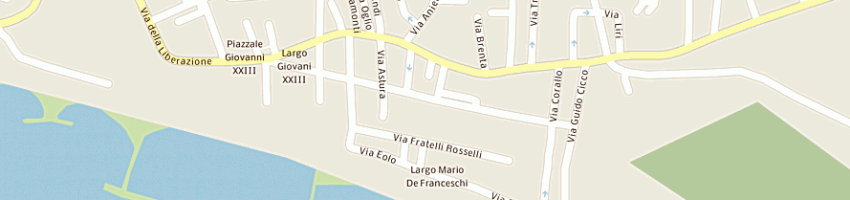 Mappa della impresa gran caffe' roma srl a NETTUNO