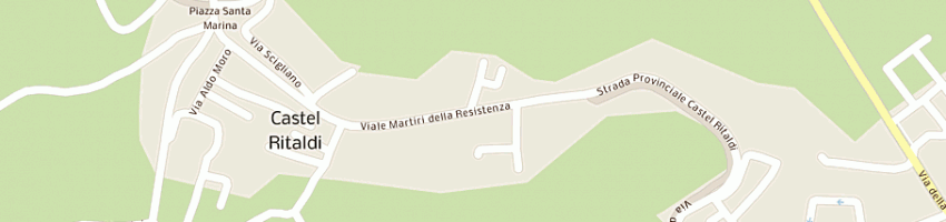 Mappa della impresa cooperativa italiana di ristorazione scrl a CASTEL RITALDI