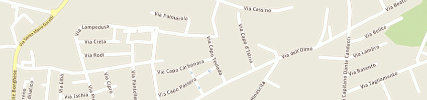 Mappa della impresa scuola elementare a NETTUNO
