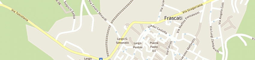 Mappa della impresa scritte a meta' prezzo snc a FRASCATI