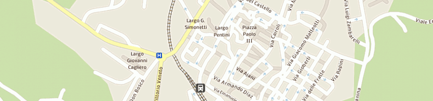 Mappa della impresa grandangolo srl a FRASCATI