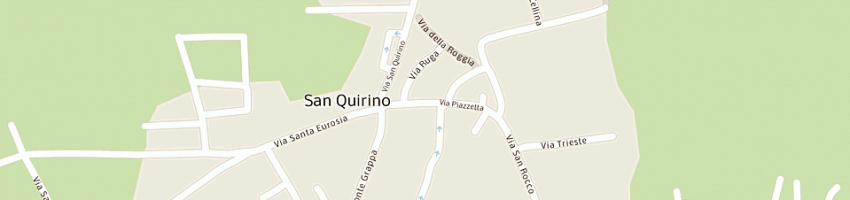 Mappa della impresa cartoleria srocco di lovisa rita a SAN QUIRINO