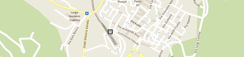 Mappa della impresa scisciani attilio a FRASCATI