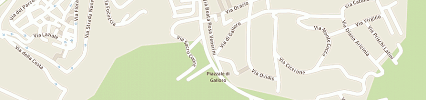Mappa della impresa tre d express di rossi amalia sas a ARICCIA