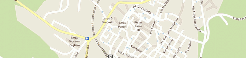 Mappa della impresa molinari massimo a FRASCATI