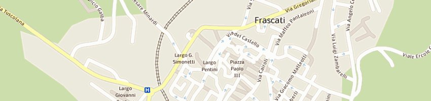 Mappa della impresa buonomini antonio a FRASCATI