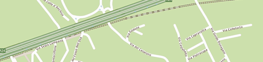 Mappa della impresa lario srl a ROMA