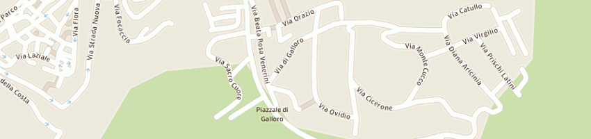 Mappa della impresa cecchini fabrizio a ARICCIA