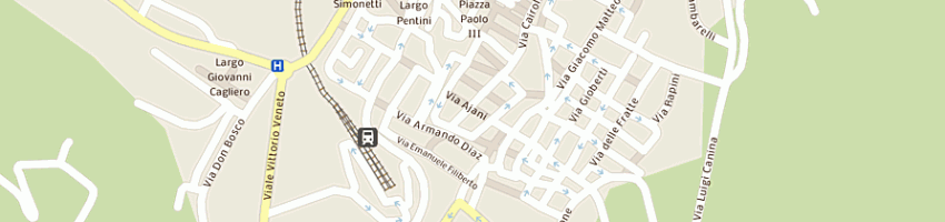 Mappa della impresa roma srl a FRASCATI