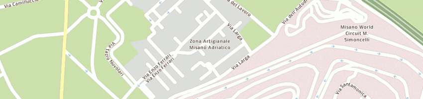 Mappa della impresa ster 2 snc di ciuffoli elio e c a MISANO ADRIATICO