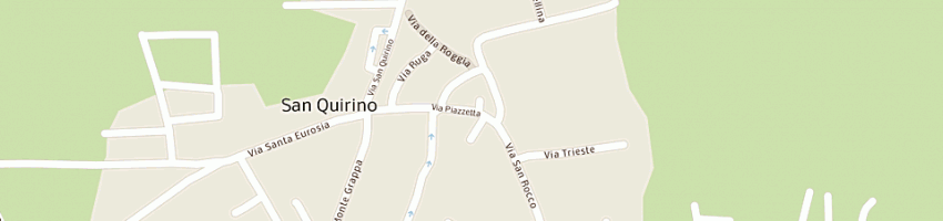 Mappa della impresa abitex di bozzolan marco e c sas a SAN QUIRINO