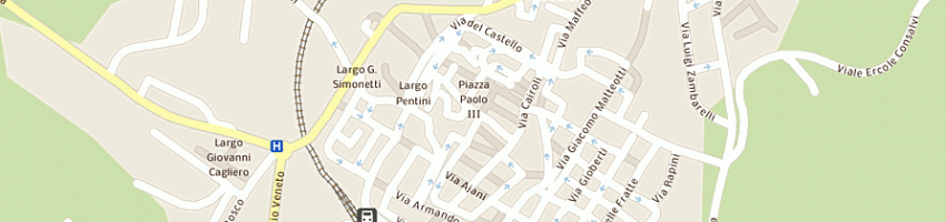 Mappa della impresa lucarini attilio a FRASCATI
