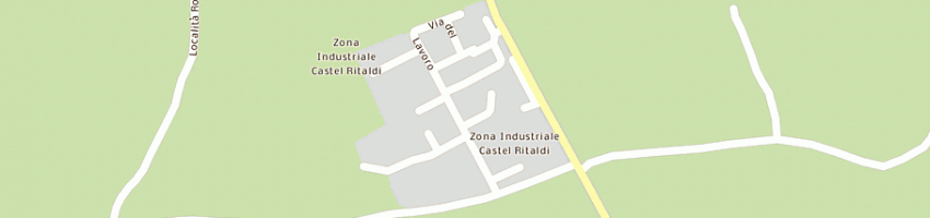 Mappa della impresa comineb di elzo bocchini e c snc a PERUGIA
