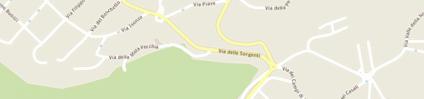 Mappa della impresa perugini snc di perugini basilio e c a GROTTAFERRATA