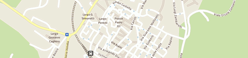 Mappa della impresa chessa rosanna a FRASCATI