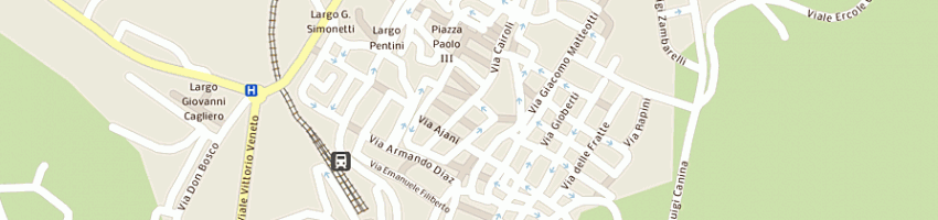 Mappa della impresa ruggeri ivana a FRASCATI