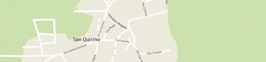 Mappa della impresa brusadin gianmario a SAN QUIRINO