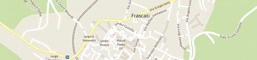 Mappa della impresa posa pietro a FRASCATI