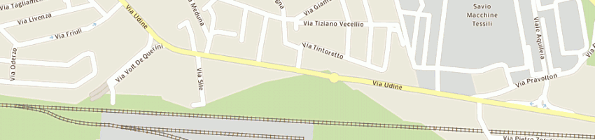 Mappa della impresa milan di pavic milan e c sas a PORDENONE