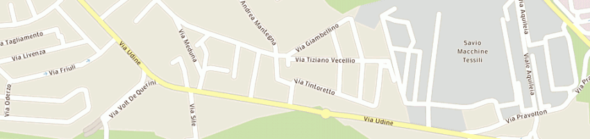 Mappa della impresa organizzazione 'delta-t' di bagatin enore e c snc a PORDENONE