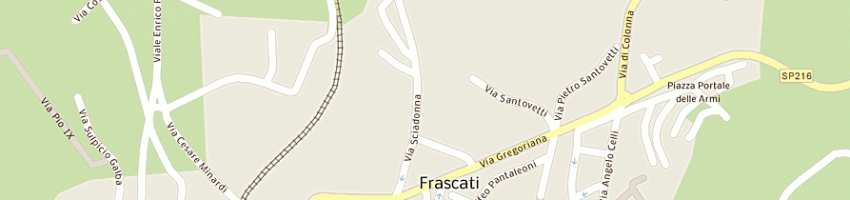 Mappa della impresa sicet 2000 srl a FRASCATI
