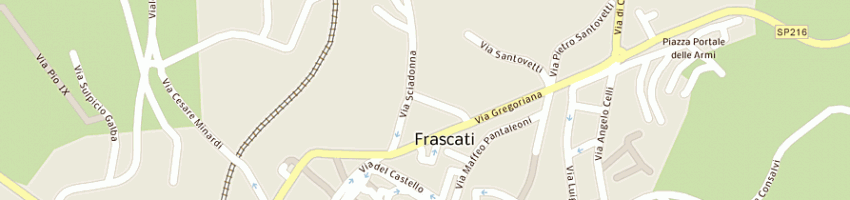 Mappa della impresa morelli e muratori snc a FRASCATI