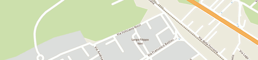 Mappa della impresa verniciature industriali srl a FOLIGNO