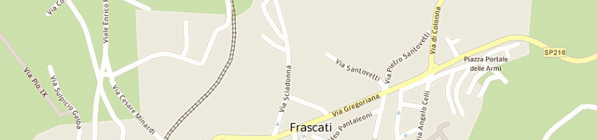Mappa della impresa giudice di pace comune frascati a FRASCATI